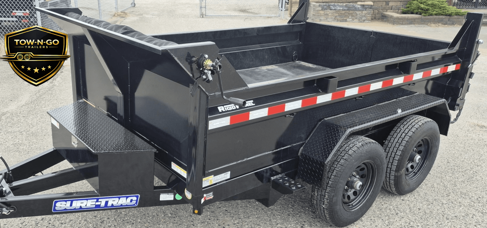 2025 SureTrac 6x10 Dump Trailer